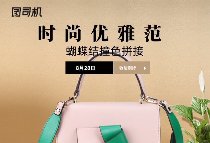简约时尚女包箱包淘宝天猫主图