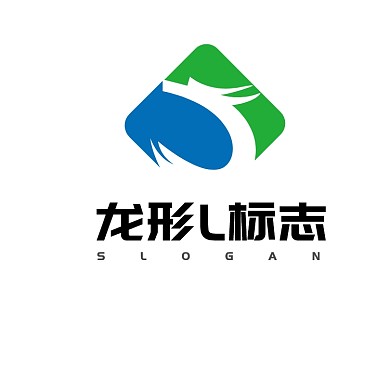 抽象龙形公司标志动物