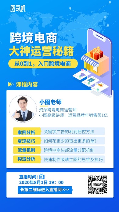 跨境电商手机海报