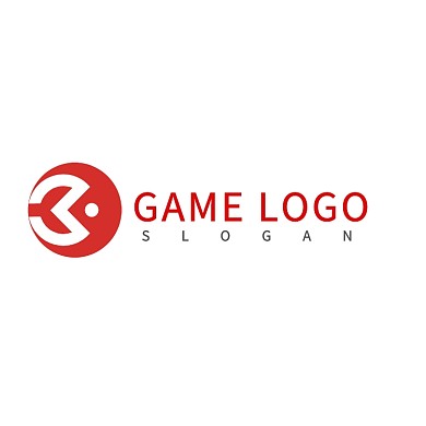 游戏LOGO红色标志