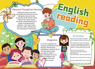 英文阅读英语读书手抄报小报