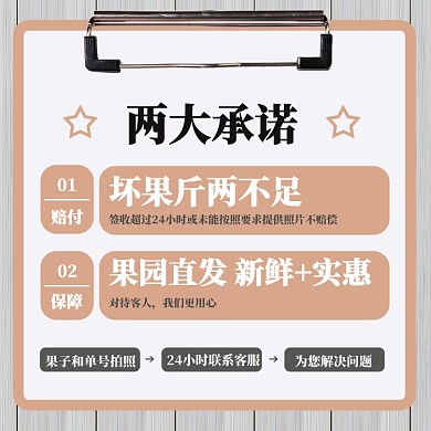 店铺承诺常见问答售后服务信息说明主图