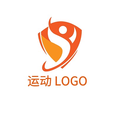 抽象运动标志LOGO