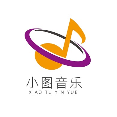 简洁音乐标志LOGO