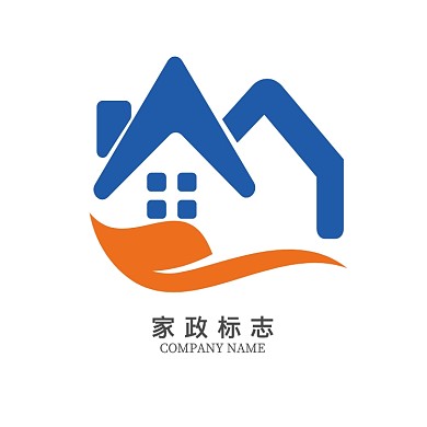 个性时尚家政标志