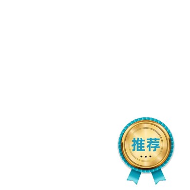 金色质感推荐活动图标五金电子