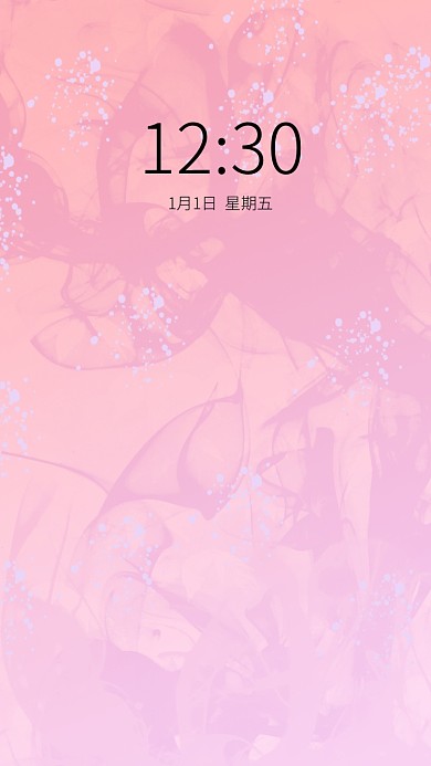 紫色烟雾斑点手机壁纸