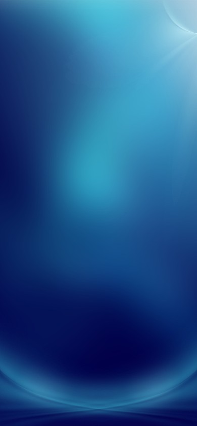iPhoneXS蓝色渐变光影手机壁纸