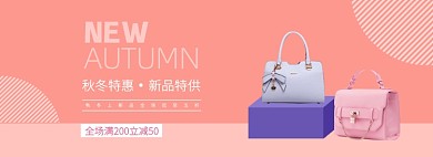 双十一秋冬上新女包手提包电商全屏