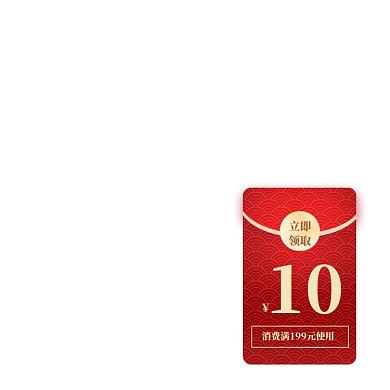 双十一狂欢大促活动优惠券设计模板