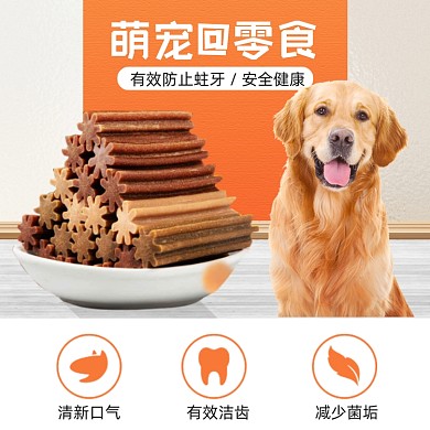 萌宠零食磨牙棒简约功能介绍主图