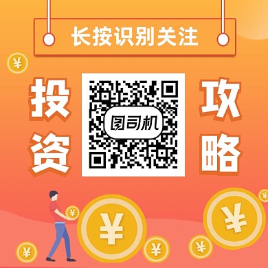 投资理财攻略商务插画方形二维码