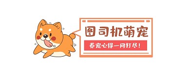 宠物店萌宠可爱插画公众号logo