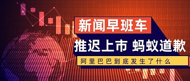 科技股市早班车阿里巴巴公众号首图