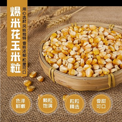 玉米食品淘宝主图直通车模板