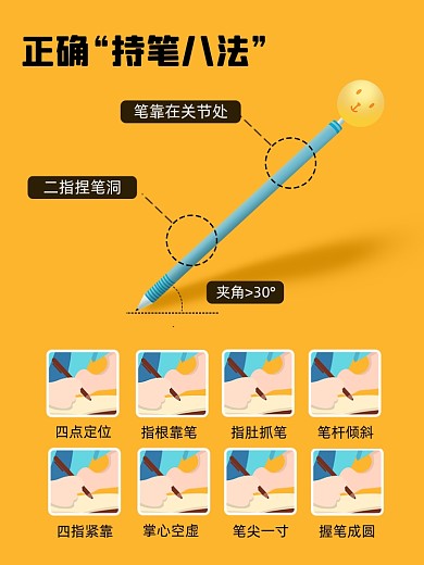握笔器铅笔学习文具主图