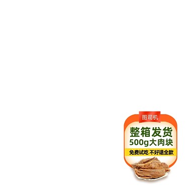 年货节手撕牛肉干零食主图图标