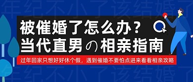 当代直男的相亲指南简约首图