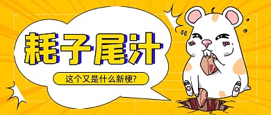 耗子尾汁网络热梗公众号首图