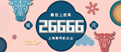 最佳上进奖复古风公司年会颁奖KT板