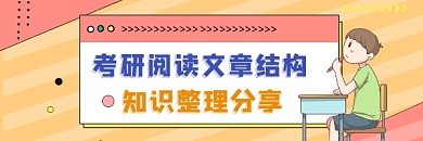 考研阅读知识分享简约插画热文链接