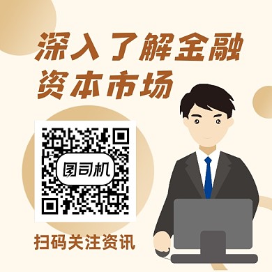 了解金融资本市场商务大气方形二维码