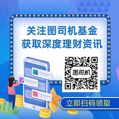 深度理财资讯商务大气方形二维码