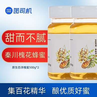 蜂蜜槐花蜜主图直通车