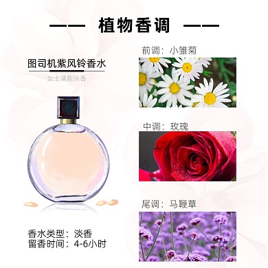 香水主图植物香调香水主图