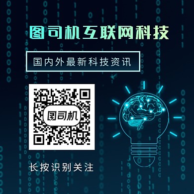 互联网科技商务大气方形二维码