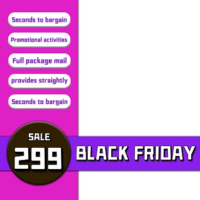 紫色背景跨境电商秒杀活动主图图标