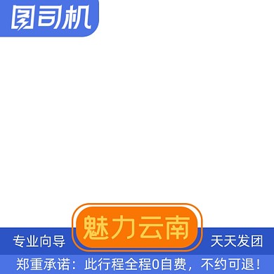 春节冬季过年旅游户外跟团游主图图标