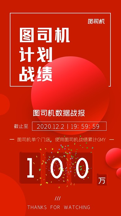 战绩销售计划喜报手机海报