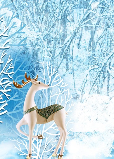 现代简约浮雕立体抽象发财树北欧装饰画