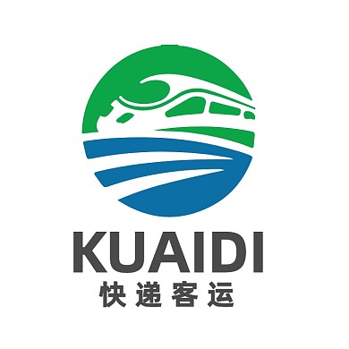快递外卖快运运输火车物流LOGO