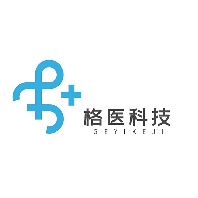 蓝色简约医疗logo