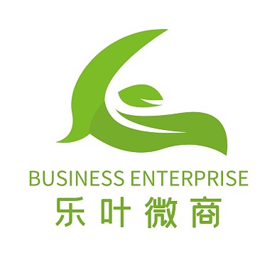 字母树叶电商微商logo