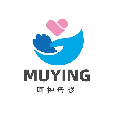 婴儿用品爱心LOGO
