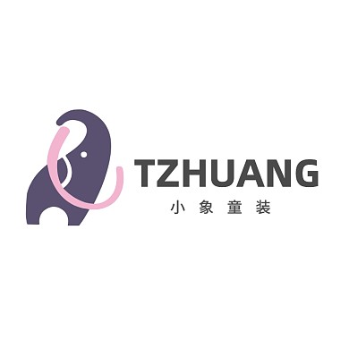 小象童装玩具母婴用品LOGO标志VI