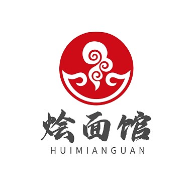 中国风面馆餐饮LOGO