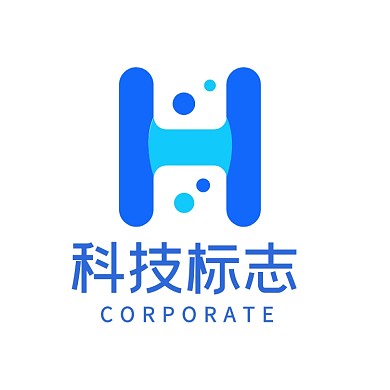 科技互联网字母logo