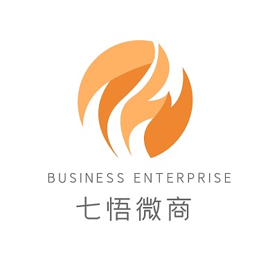 数字7字母W电商微商logo