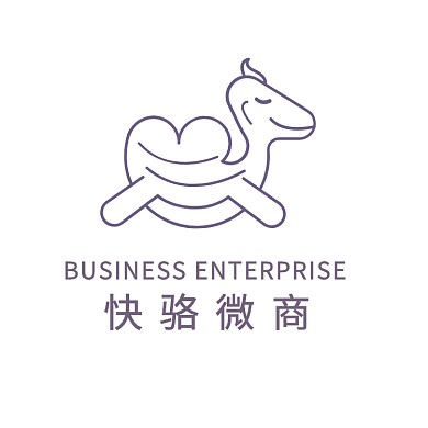骆驼图形电商微商logo