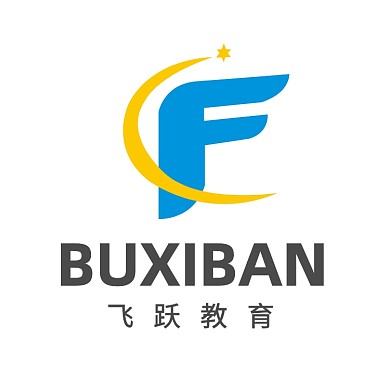 飞跃教育字母F翅膀理想LOGO