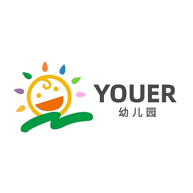 早教教育辅导幼儿园学校LOGO