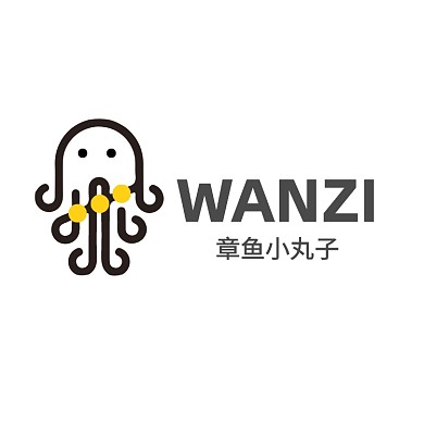 章鱼烧小丸子小吃串串鱿鱼LOGO