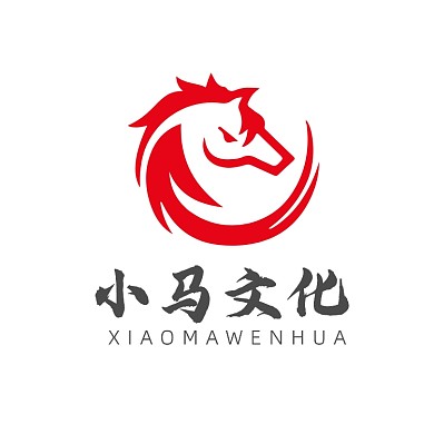 小马传媒文化中国风LOGO