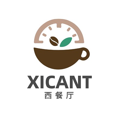 时光咖啡厅咖啡馆时间LOGO