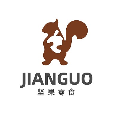 松鼠坚果零食榛子LOGO
