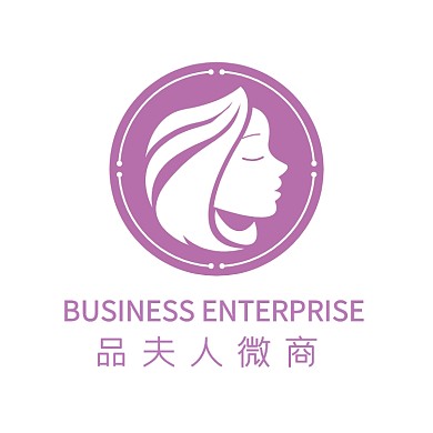 美女图像电商微商logo